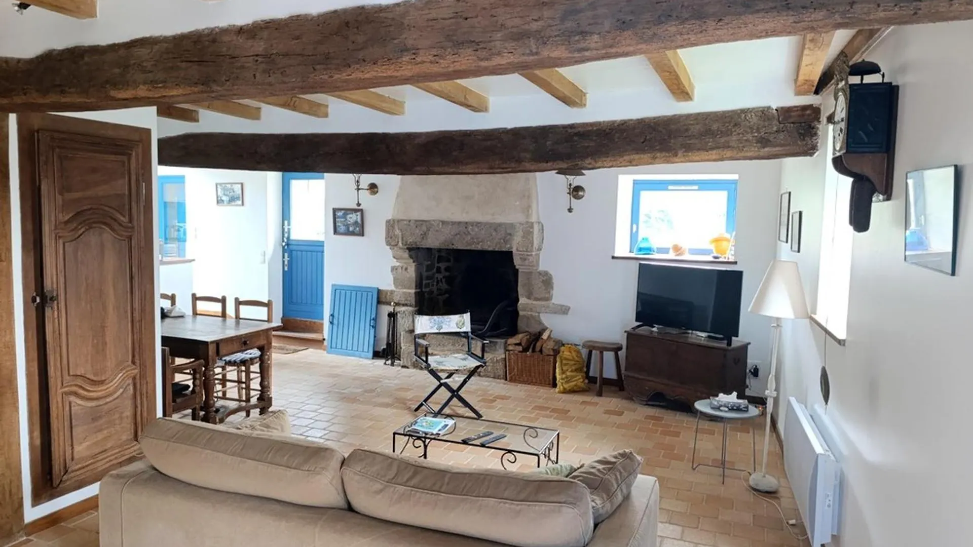 Maison En Pierre Pour 6 Personnes A 400M De La Plage, Secteur Logeo - Fr-1-639-139 사르주 0*,